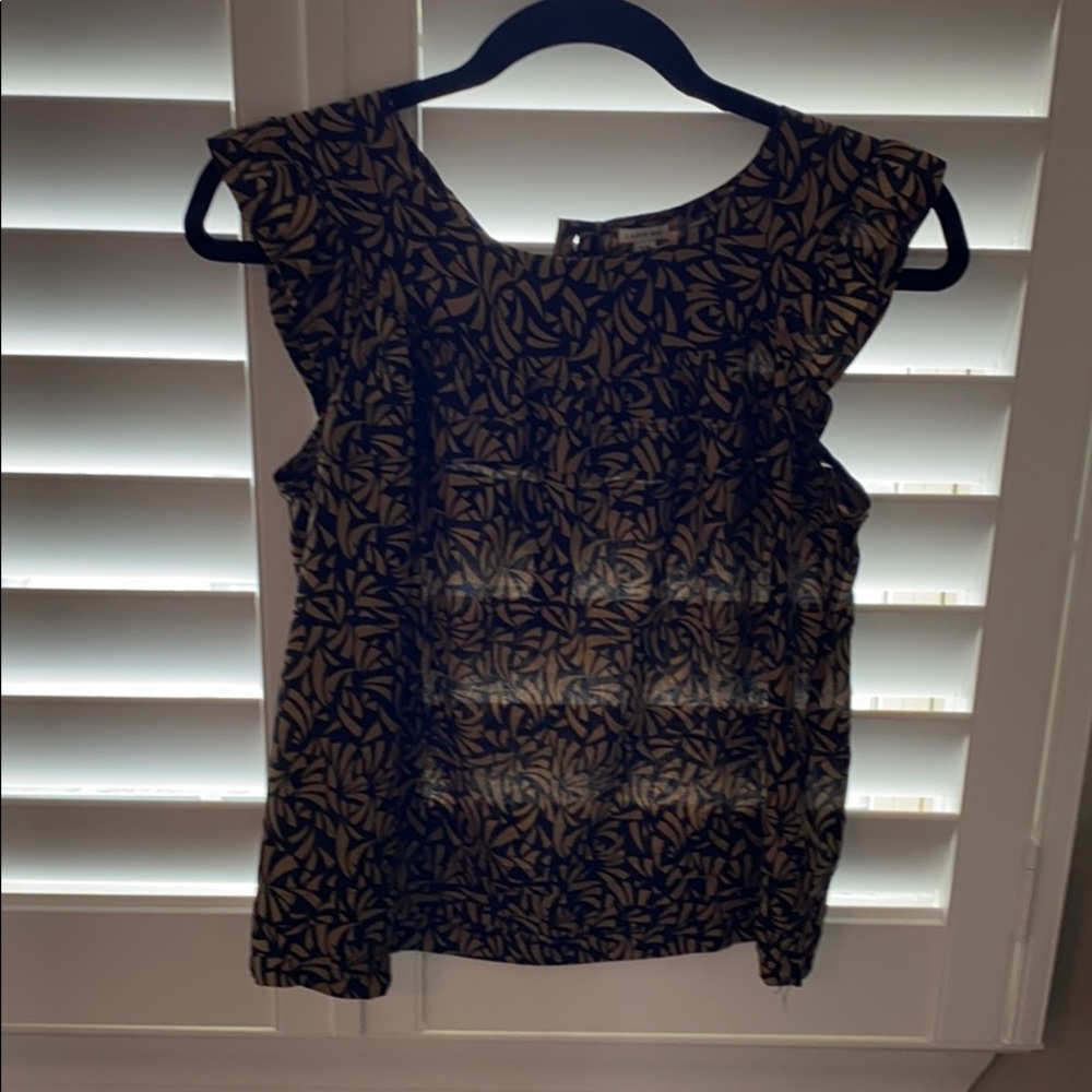 Black and gold women’s blouse